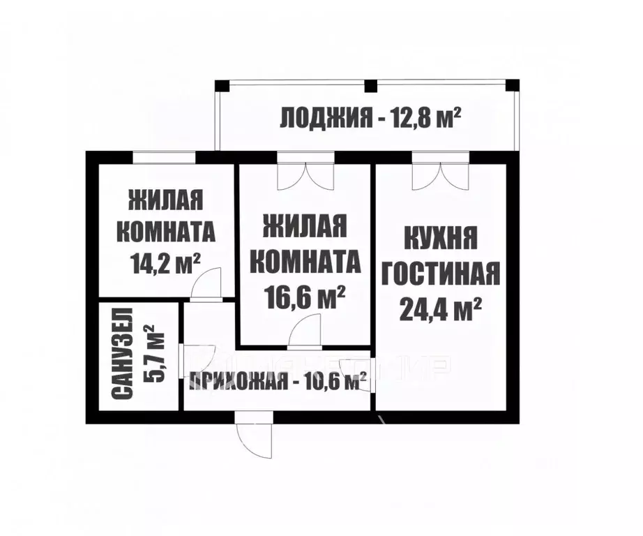 3-к кв. Кировская область, Киров ул. Старославянская, 4 (78.1 м) - Фото 1