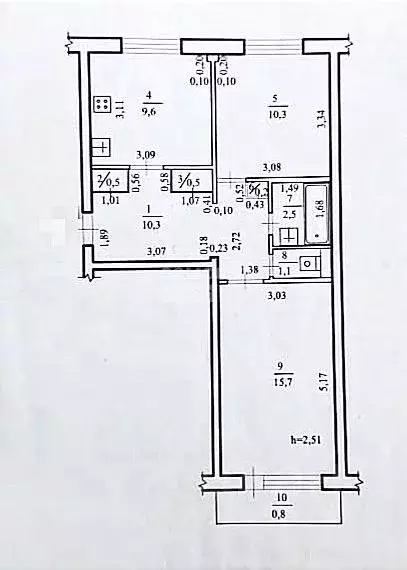 2-к кв. Забайкальский край, Чита ул. Весенняя, 26 (50.7 м) - Фото 1