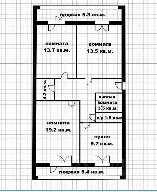 3-к кв. башкортостан, уфимский район, с. дмитриевка трактовая ул, . - Фото 1