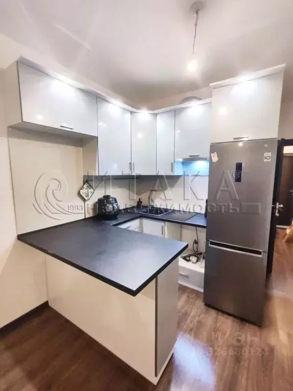 Студия Санкт-Петербург Новолитовская ул., 12 (25.0 м) - Фото 2