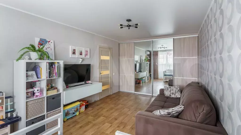 1-к. квартира, 40,4 м, 8/9 эт. - Фото 1