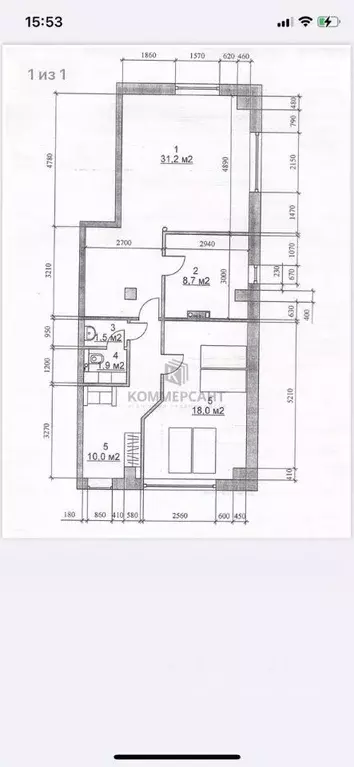 Офис в Нижегородская область, Нижний Новгород Малая Ямская ул., 63 (72 ... - Фото 2