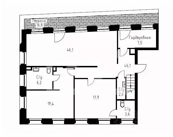 Помещение свободного назначения в Москва Пятницкая ул., 40С1 (271 м) - Фото 2