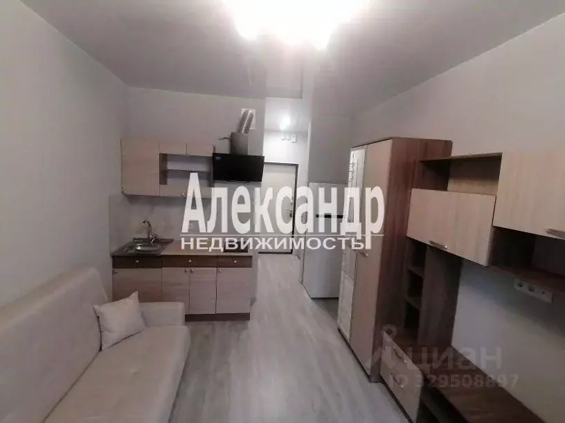 Студия Ленинградская область, Мурино Всеволожский район, бул. ... - Фото 1
