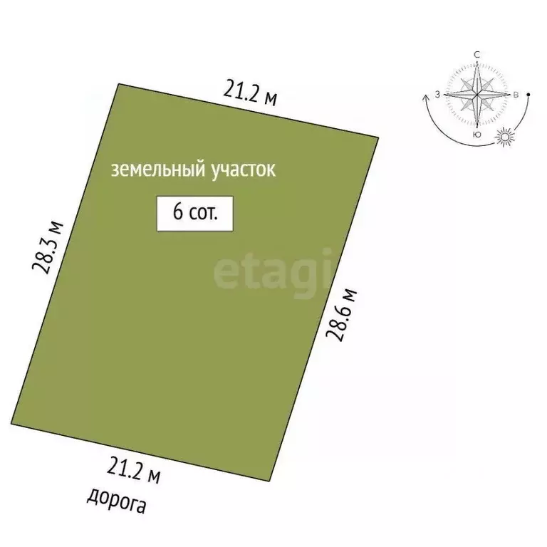 Участок в Ростовская область, Ростов-на-Дону 7-я Конструктивная ул. ... - Фото 2