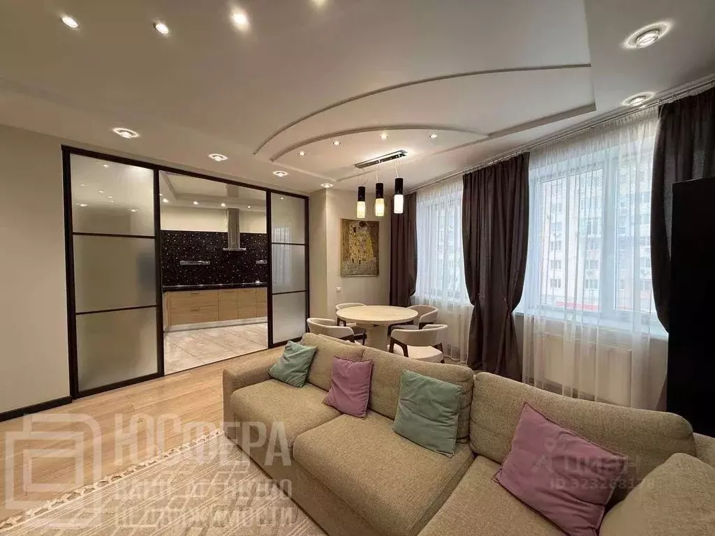 3-к кв. Волгоградская область, Волгоград ул. Им. Циолковского, 29 ... - Фото 2