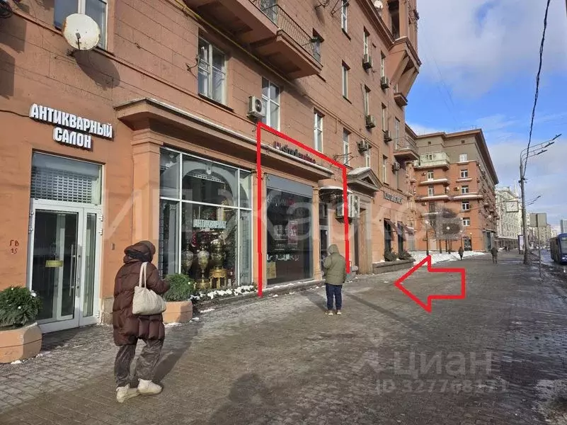 Помещение свободного назначения в Москва Кутузовский просп., 22 (75 м) - Фото 1