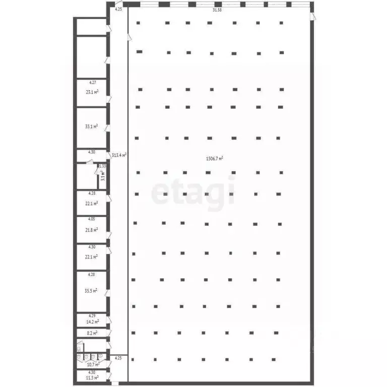 Склад в Мордовия, Саранск Пролетарская ул., 130А (201 м) - Фото 2