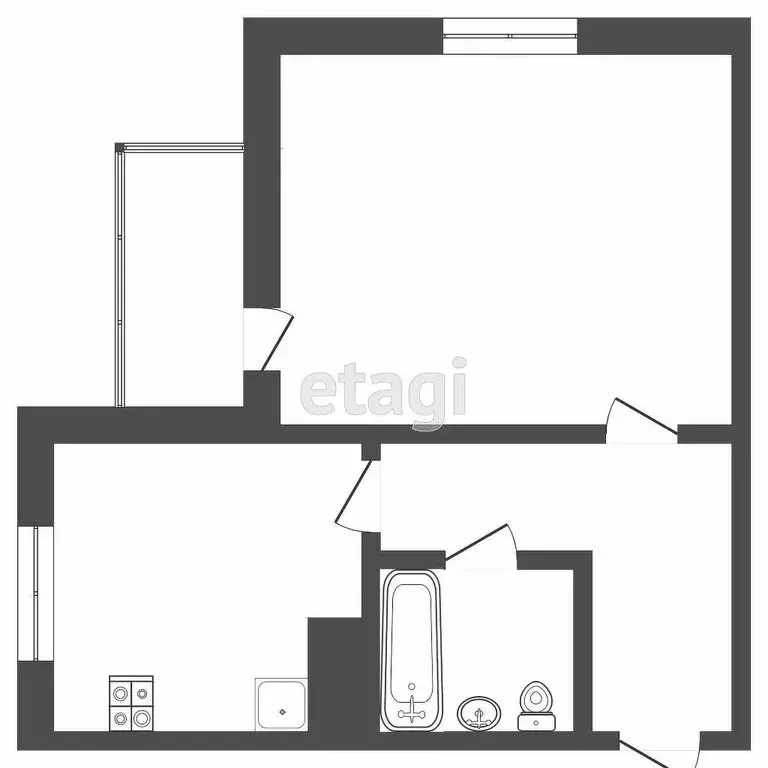 1-комнатная квартира: Тверь, Псковская улица, 12к3 (39 м) - Фото 1