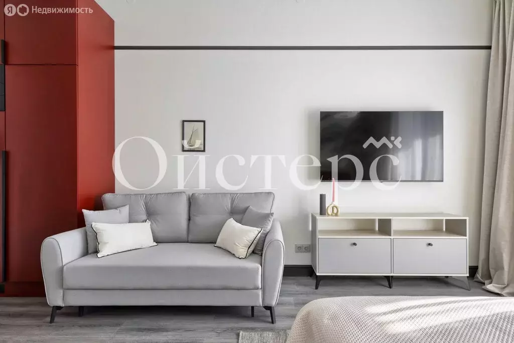 Квартира-студия: Санкт-Петербург, Уральская улица, 25 (25.2 м) - Фото 1