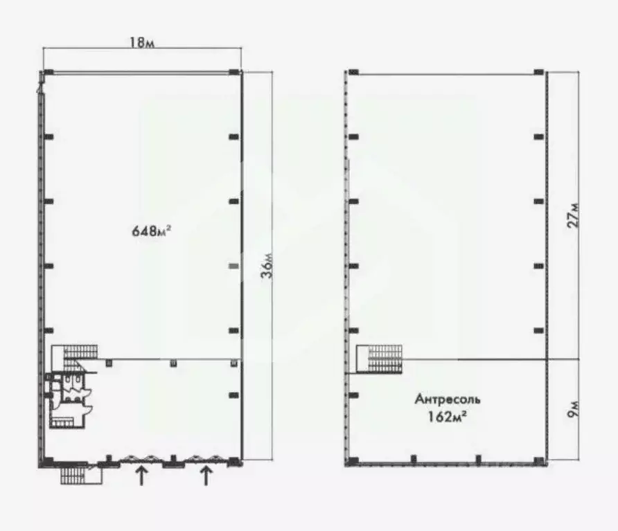 Склад в Московская область, Домодедово Центральный мкр,  (810 м) - Фото 2
