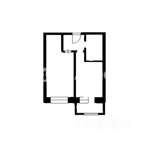 Квартира, 1 комната, 42 м - Фото 1