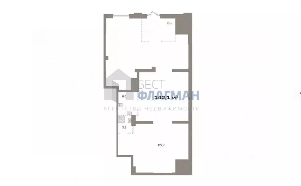 Помещение свободного назначения в Москва Квартал Герцена жилой ... - Фото 2