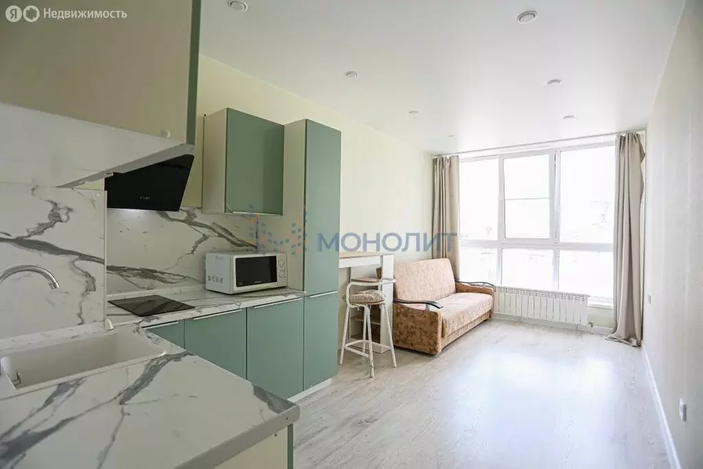 Квартира-студия: Нижний Новгород, Казанское шоссе, 14к3 (20 м) - Фото 1