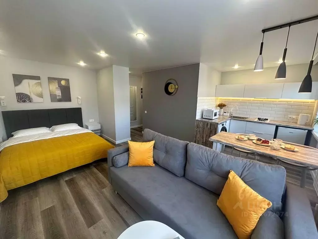 1-к кв. Мурманская область, Мурманск Октябрьская ул., 40 (31.0 м) - Фото 2