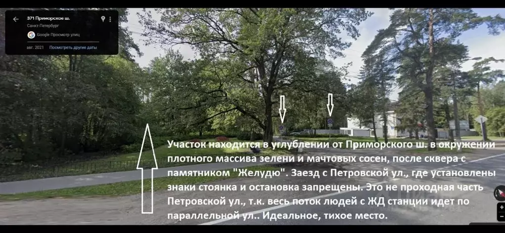 Участок в Санкт-Петербург пос. Солнечное, ул. Петровская (7.0 сот.) - Фото 1
