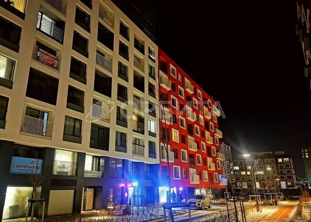 3-к кв. Тюменская область, Тюмень ул. Газовиков, 40 (84.2 м) - Фото 2