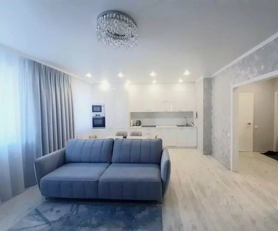 3-к кв. Липецкая область, Липецк ул. Б. Хмельницкого, 3 (74.0 м) - Фото 1