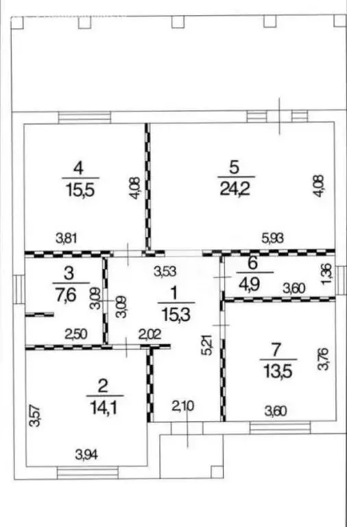 Дом в село Пушкарное, квартал Пушкарное-78 (100 м) - Фото 1
