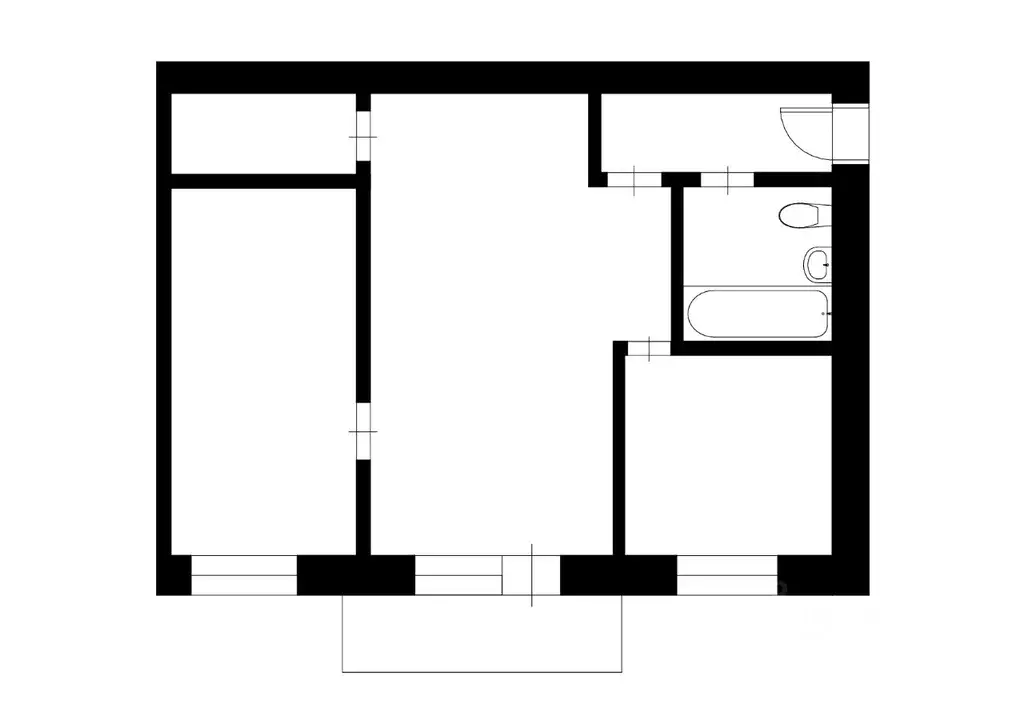 2-к кв. Московская область, Сергиево-Посадский городской округ, пос. ... - Фото 2