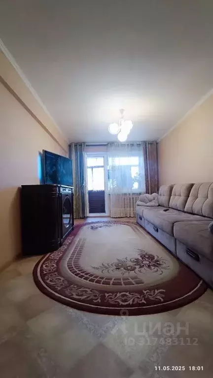 3-к кв. Омская область, Омск Заозерный мкр, ул. Бородина, 46А (59.0 м) - Фото 1