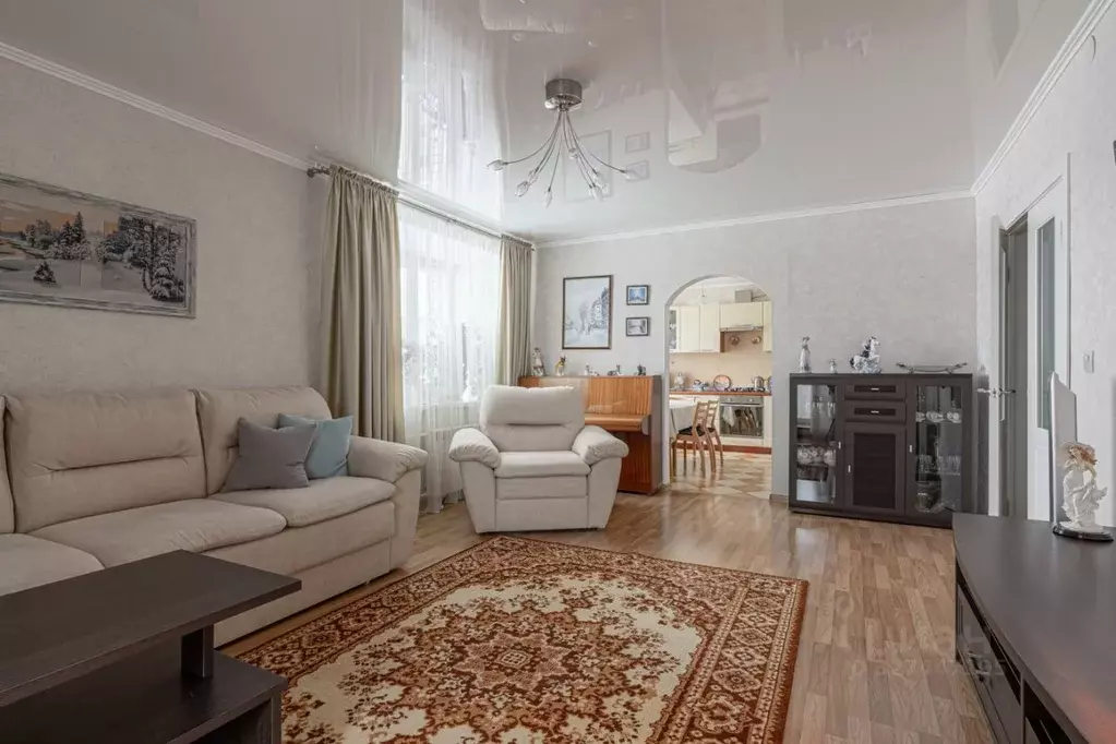 3-к кв. Татарстан, Казань ул. Сафиуллина, 50а (93.8 м) - Фото 2