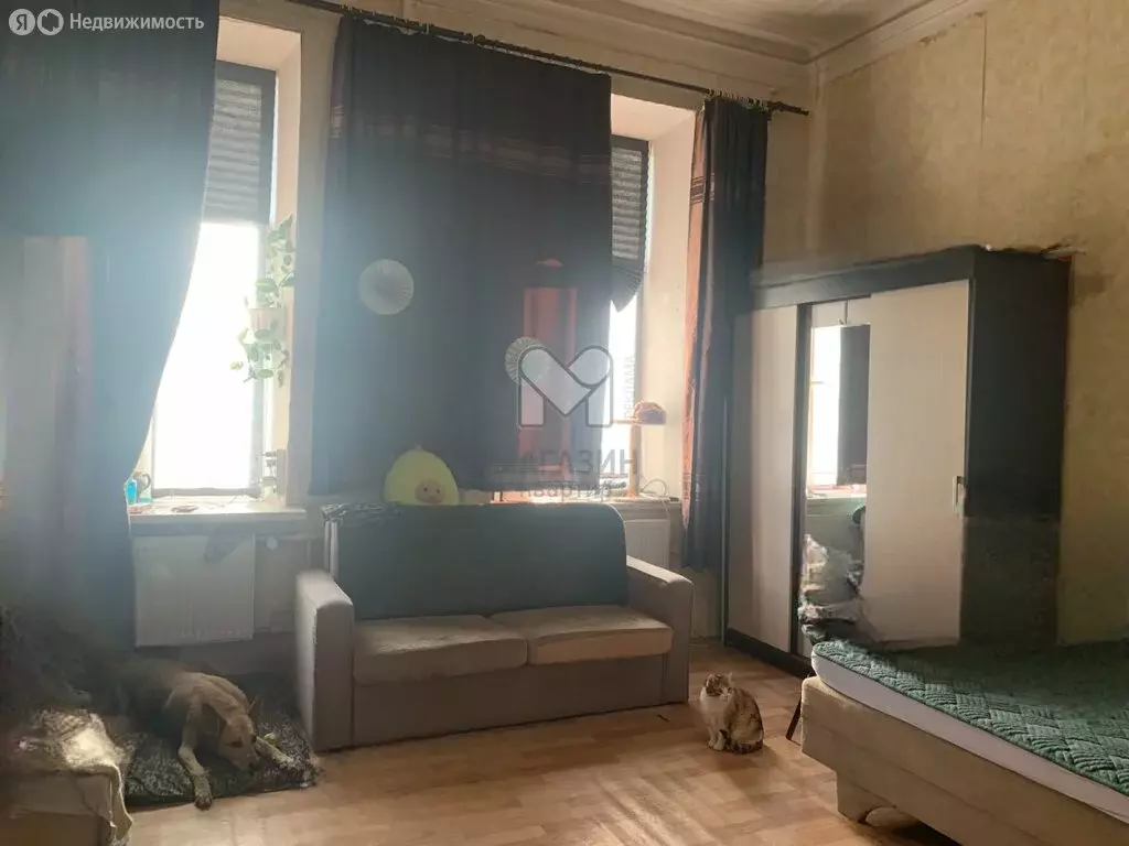 1к в 6-комнатной квартире (27 м) - Фото 1