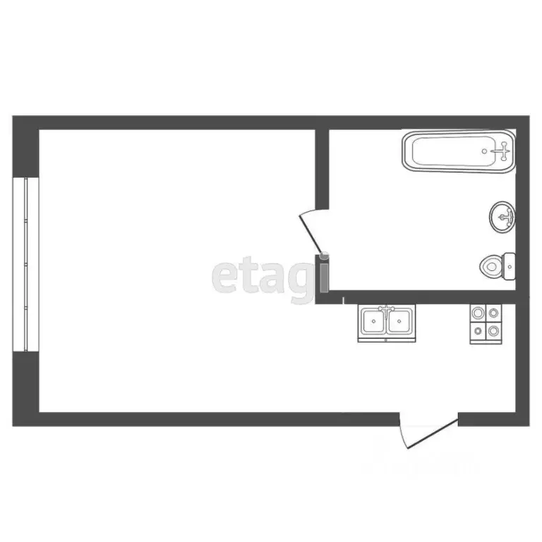 Комната Мордовия, Саранск ул. Ульянова, 18 (18.0 м) - Фото 0