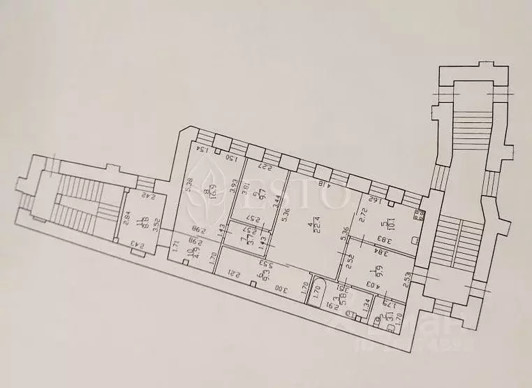 Свободной планировки кв. Санкт-Петербург Старо-Петергофский просп., 28 ... - Фото 2