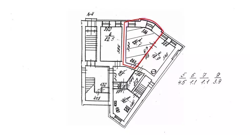 Комната Санкт-Петербург Кадетская линия, 31/22 (26.1 м) - Фото 2