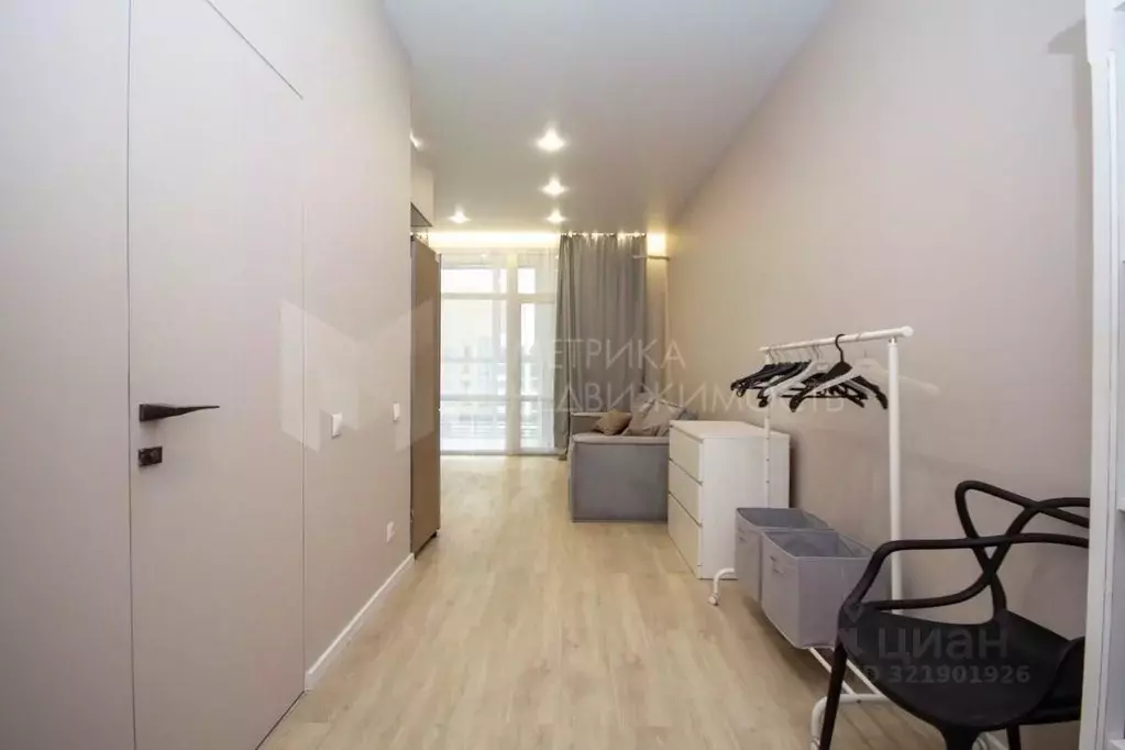 Студия Тюменская область, Тюмень ул. Евгения Войнова, 7 (37.0 м) - Фото 1