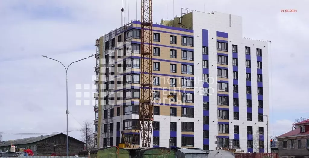 2-к кв. Ханты-Мансийский АО, Ханты-Мансийск Заречная ул., 2 (60.82 м) - Фото 0