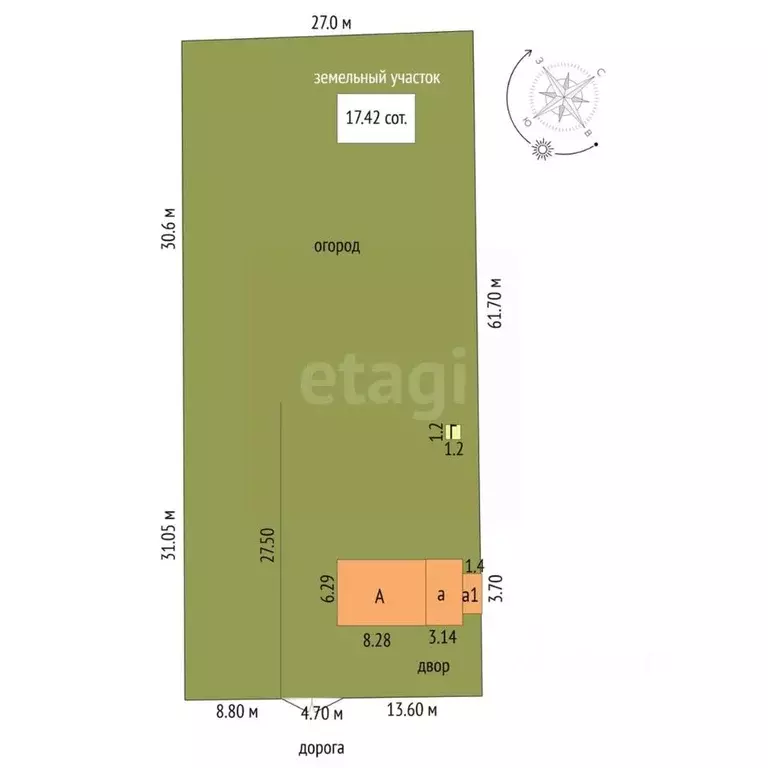 Дом в Башкортостан, Стерлитамакский район, с. Первомайское ул. ... - Фото 2