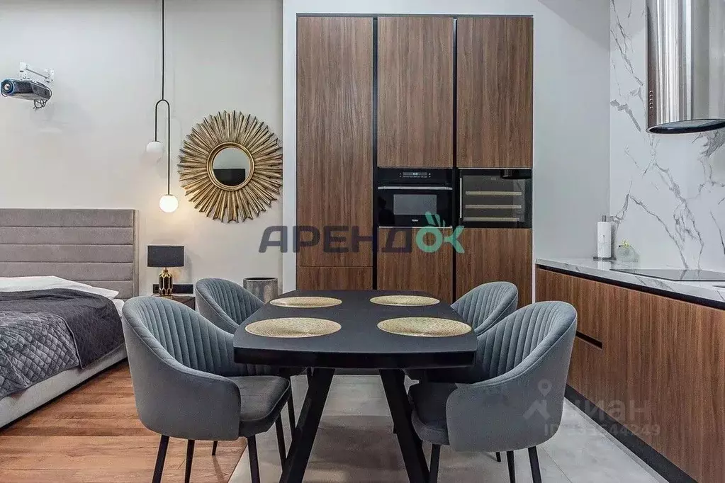 Студия Москва 1-й Красногвардейский проезд, 22с1 (55.0 м) - Фото 2