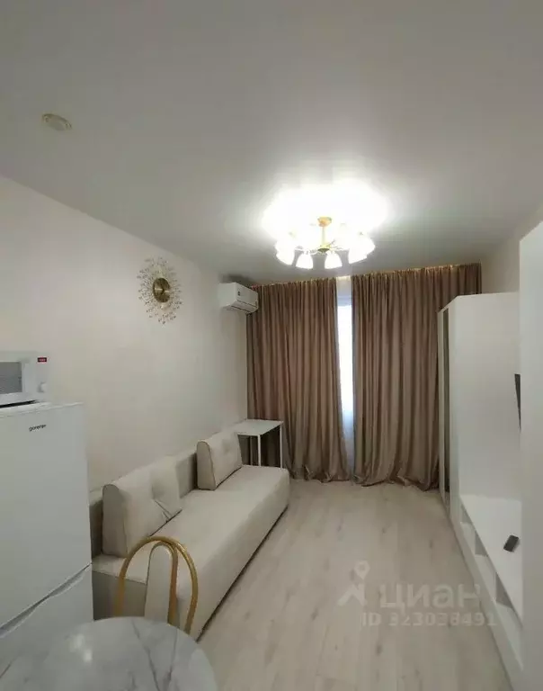 Студия Москва Внуковское поселение, ул. Анны Ахматовой, 11к1 (22.0 м) - Фото 1