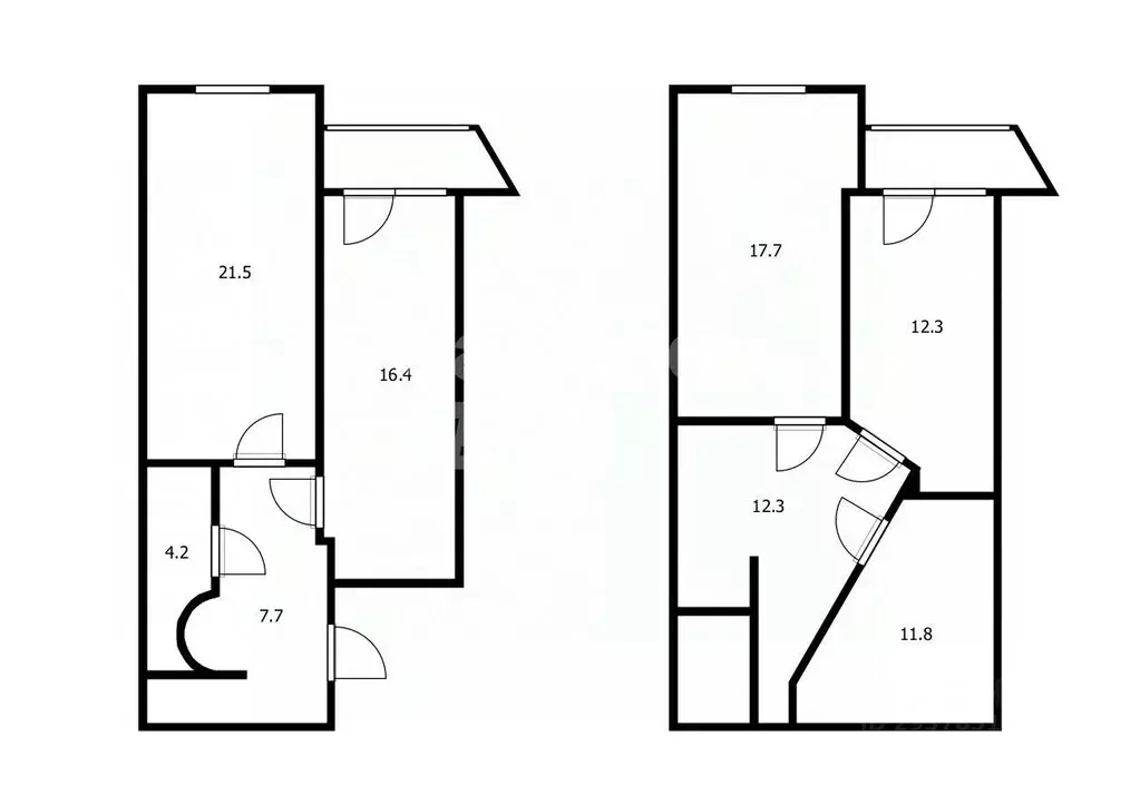 3-к кв. Кировская область, Киров Орловская ул., 28 (103.9 м) - Фото 1