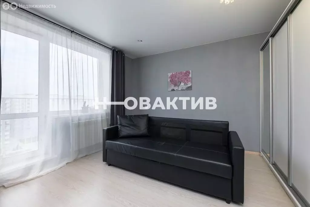 Квартира-студия: Новосибирск, улица Виктора Шевелёва, 38/1 (39 м) - Фото 0