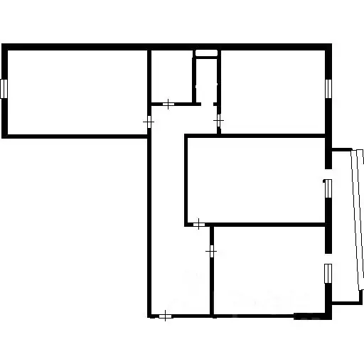 3-к кв. Татарстан, Казань ул. Сибгата Хакима, 3 (95.0 м) - Фото 1