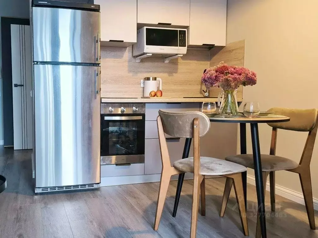 Студия Санкт-Петербург ул. Чирикова, 5 (25.0 м) - Фото 1