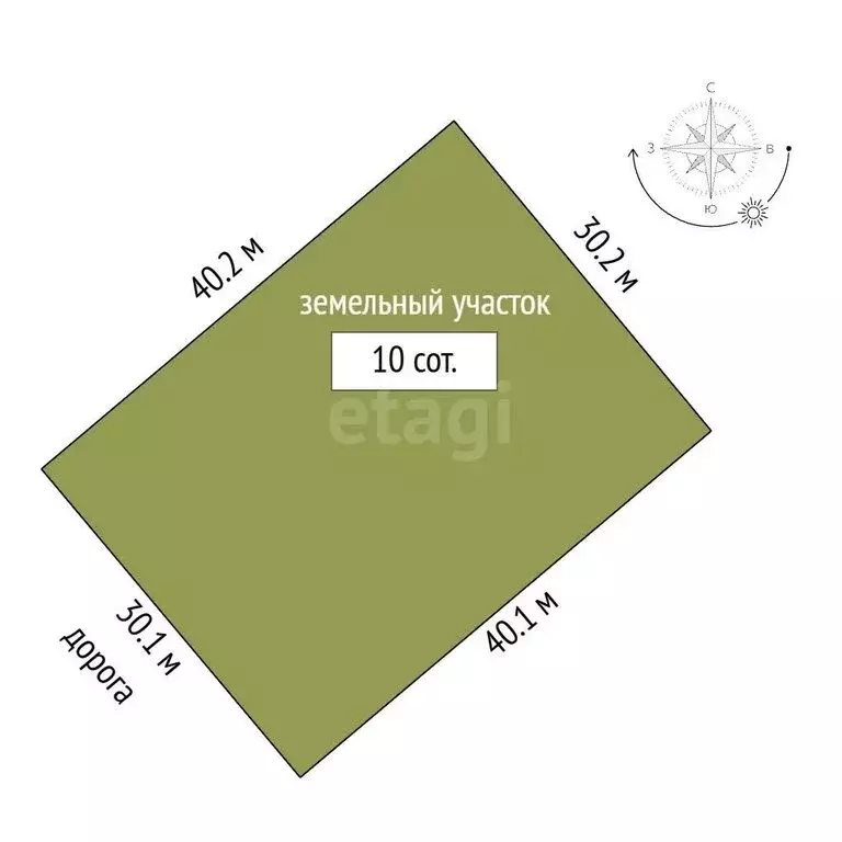 Участок в Бахчисарайский район, Ароматненское сельское поселение, ... - Фото 1