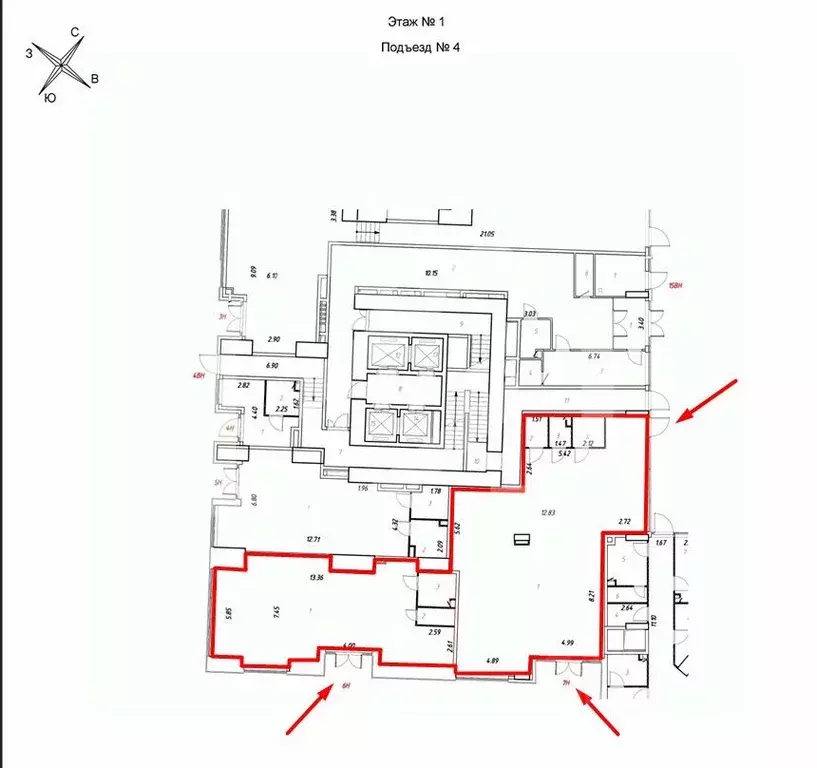 Торговая площадь в Москва ул. Академика Волгина, 2 (264 м) - Фото 1