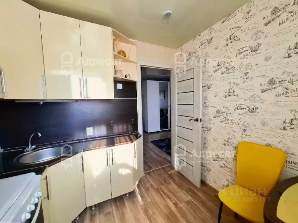 1-к кв. Волгоградская область, Волжский Молодежная ул., 6 (30.2 м) - Фото 0