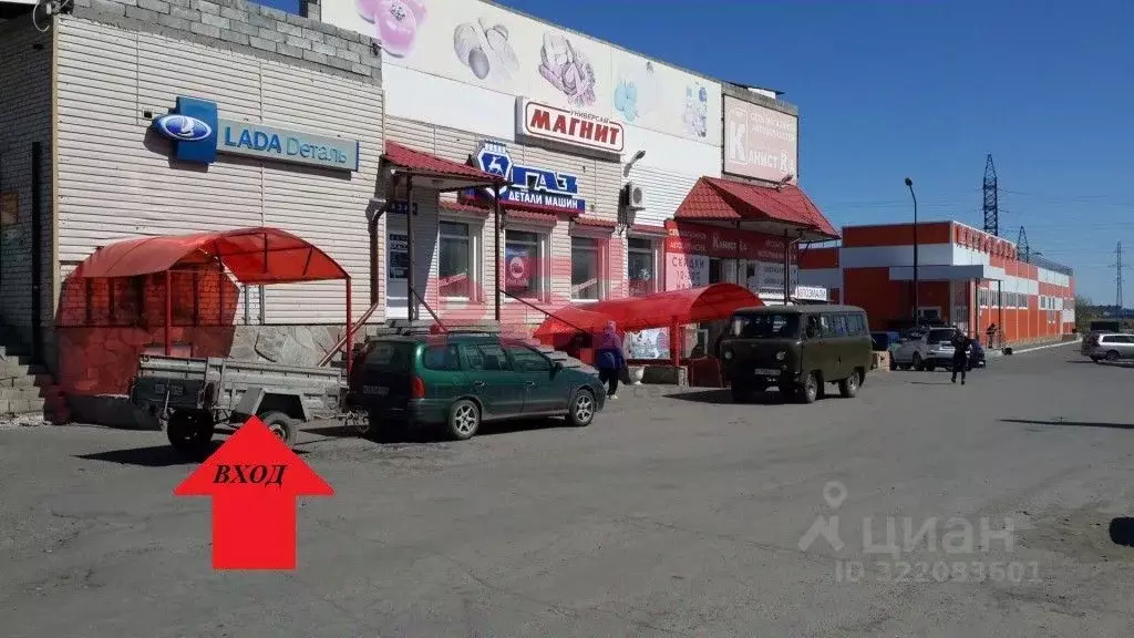 Торговая площадь в Курганская область, Курган Заозерный жилрайон, 3-й ... - Фото 1