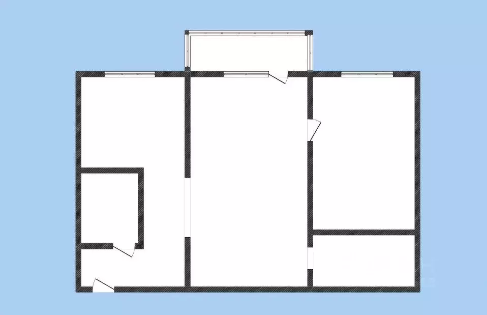2-к кв. Белгородская область, Губкин ул. Кирова, 34 (45.1 м) - Фото 2