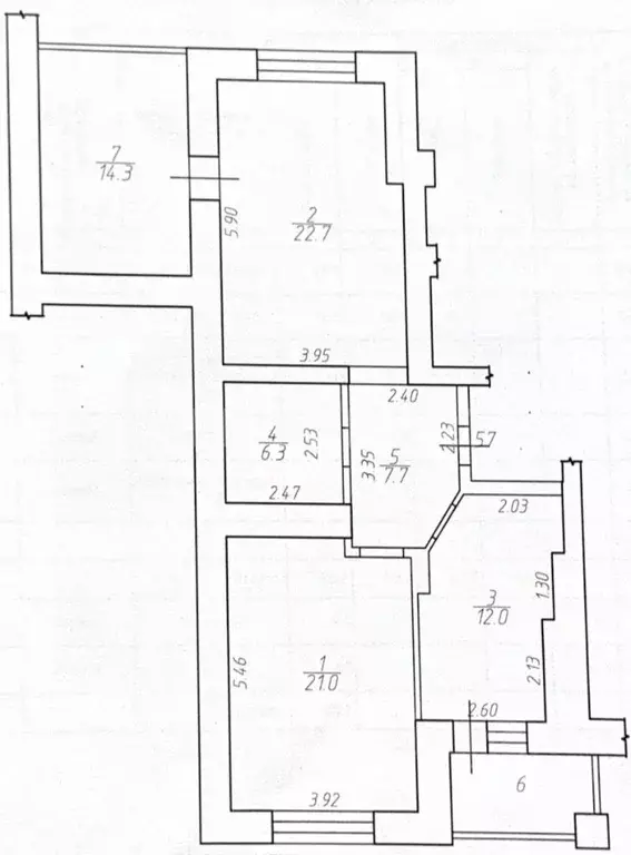 2-к кв. Калужская область, Белоусово г. Жуковский муниципальный округ, ... - Фото 2