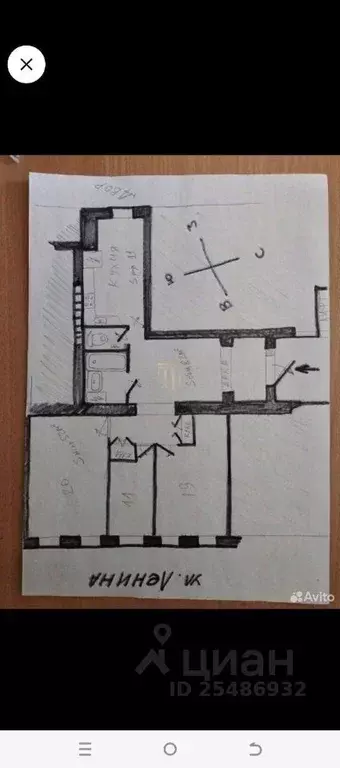 3-к кв. Санкт-Петербург просп. Малый Петроградской стороны, 66/32 ... - Фото 2