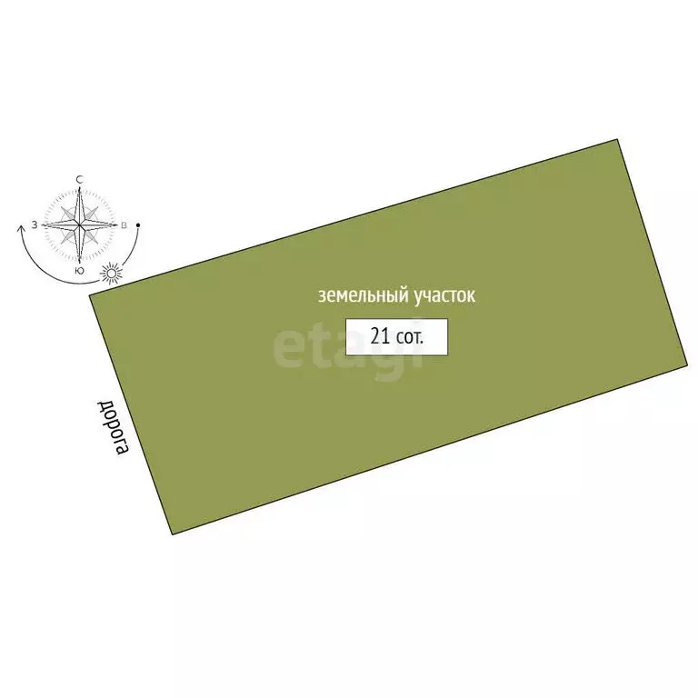 Дом в село Новая Заимка, Береговая улица (17 м) - Фото 1