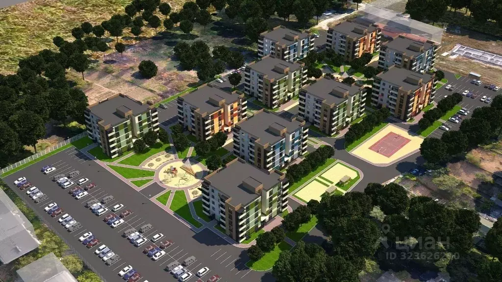 2-к кв. Крым, Керчь Образцово жилой комплекс, 6 (59.45 м) - Фото 2