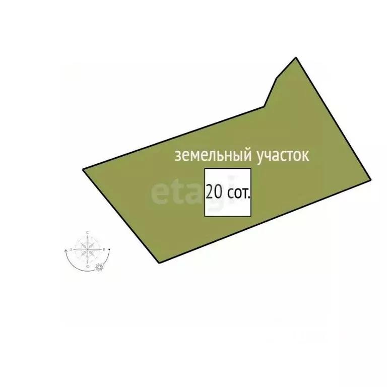 Участок в Новосибирская область, Искитимский район, Морозовский ... - Фото 0