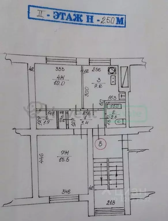 2-к кв. Калининградская область, Неманский муниципальный округ, пос. ... - Фото 2